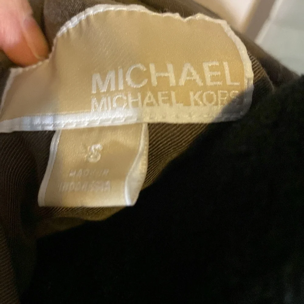 Michael Kors Cargo Vest with hood